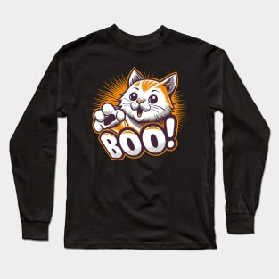 Cat Boo! Long Sleeve T-Shirt